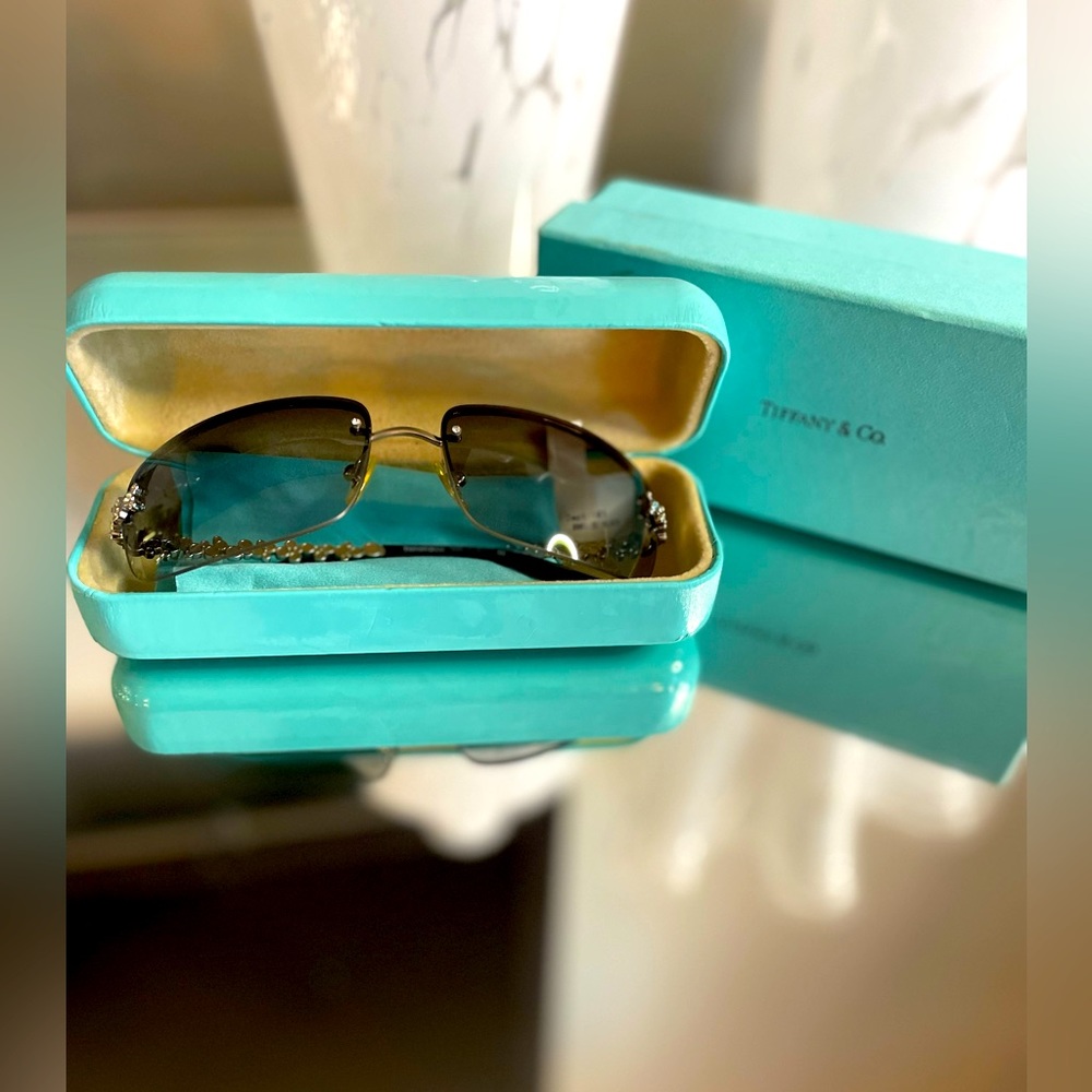 Tiffany & Co. Swarovski Crystals Sunglasses